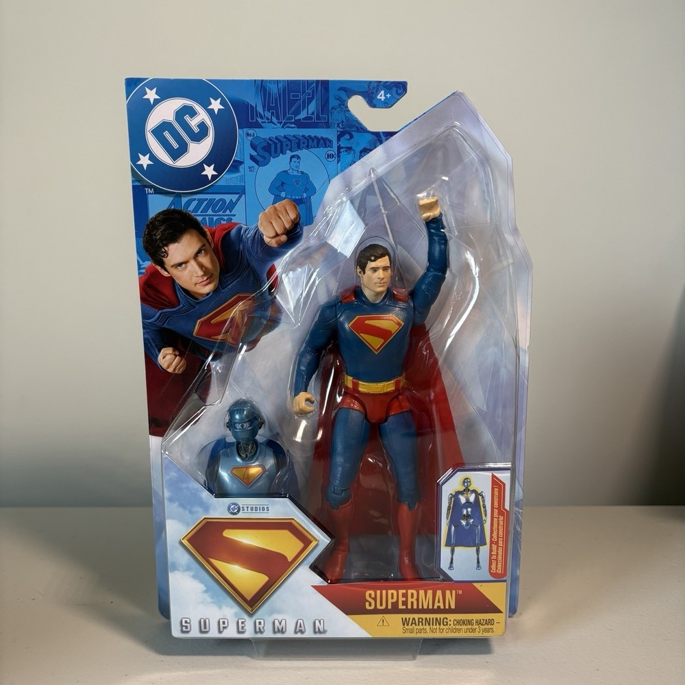 DC Studios Superman 2025 Movie 6" Action Figure Spin Master Collect to Build NEW - Picture 1 of 2